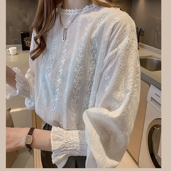 Lace Blouse - Picture 4 of 13